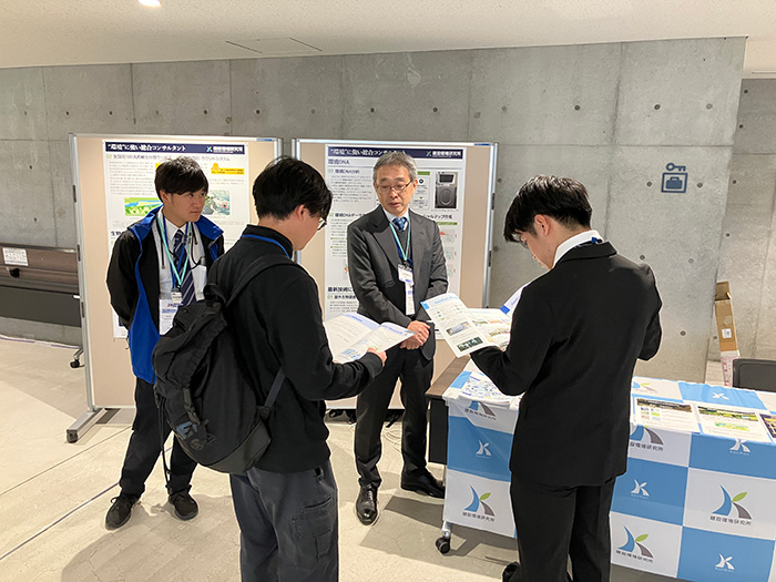 当社企業ブースの様子