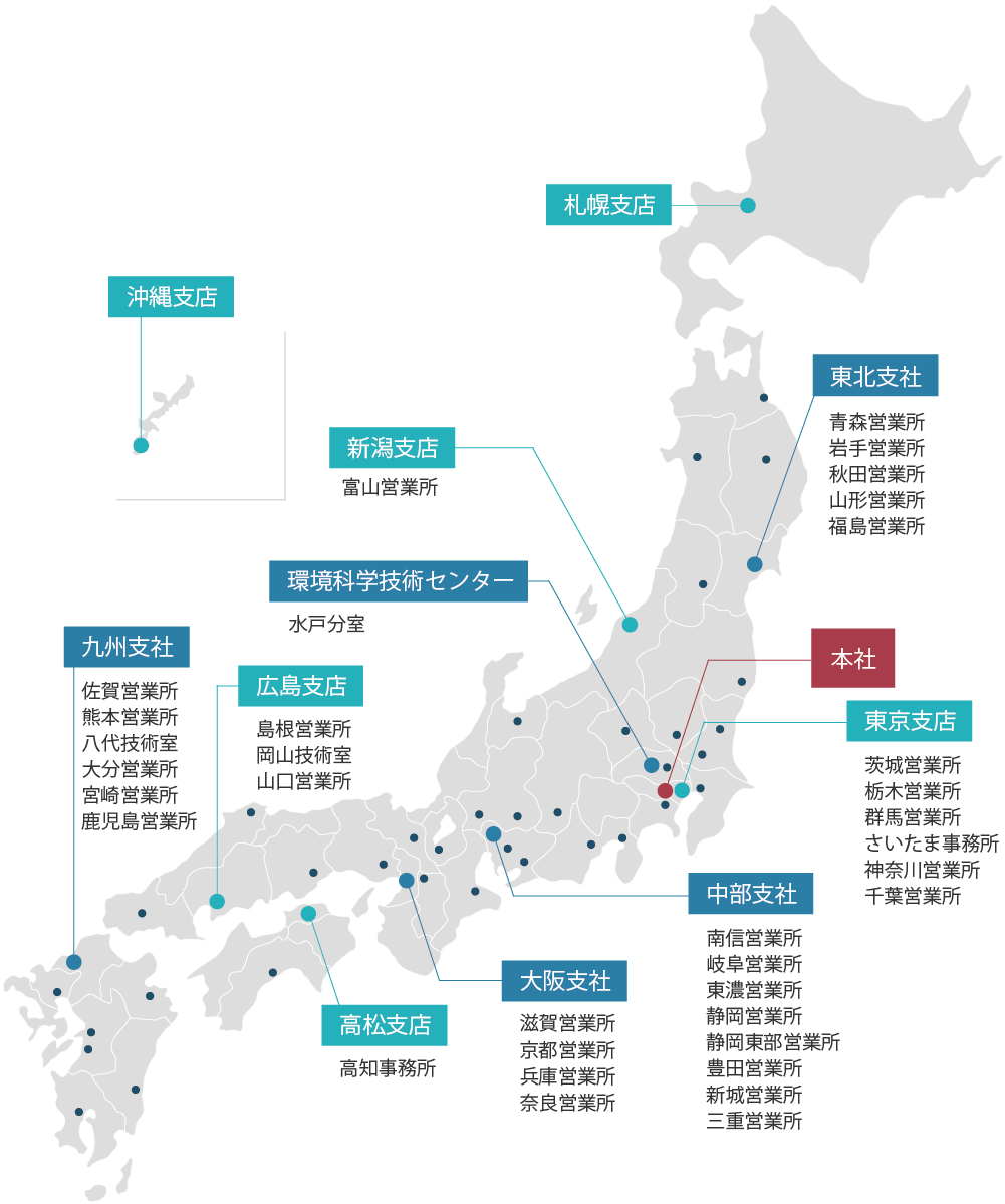 支社・支店紹介