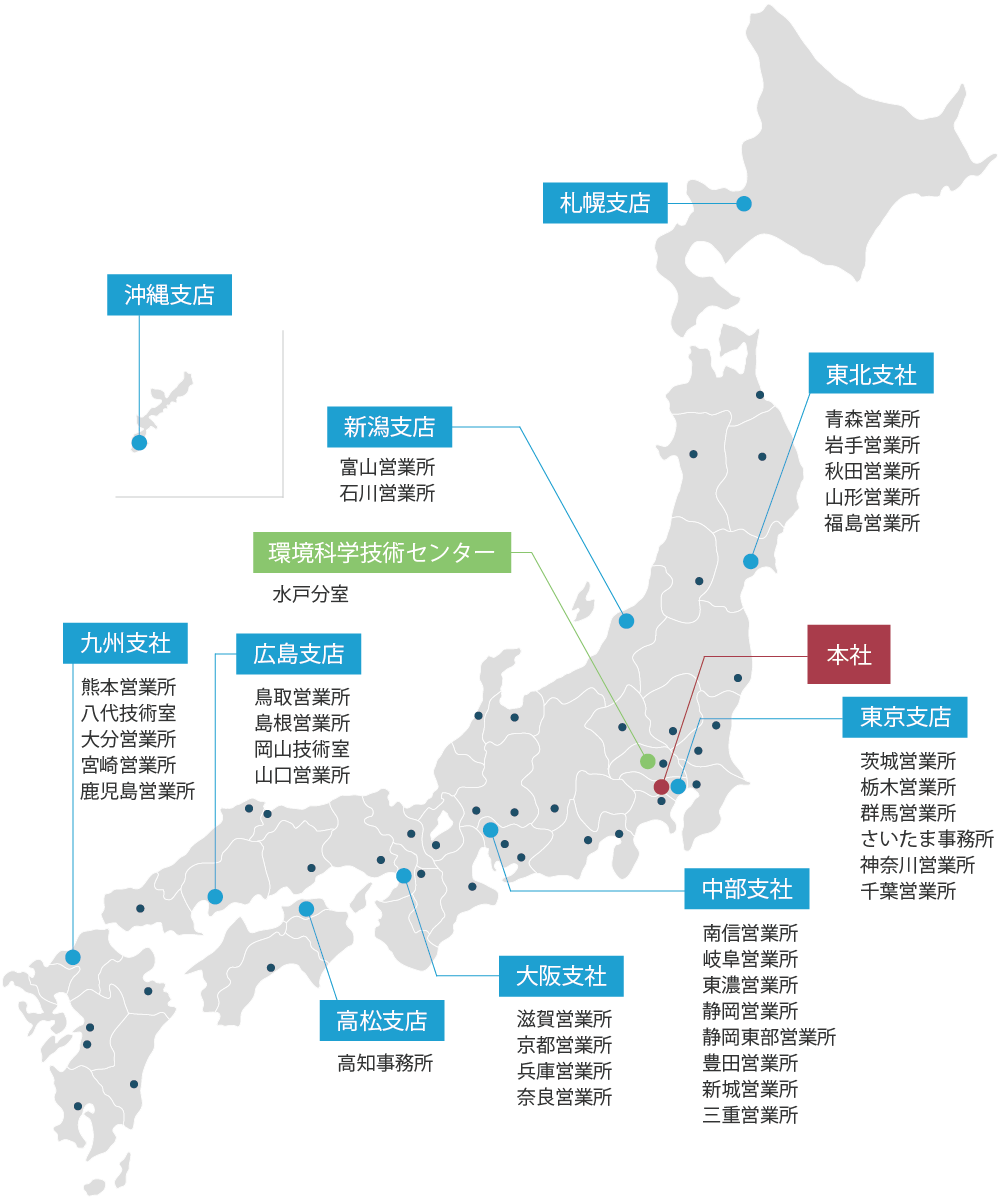 支社・支店紹介
