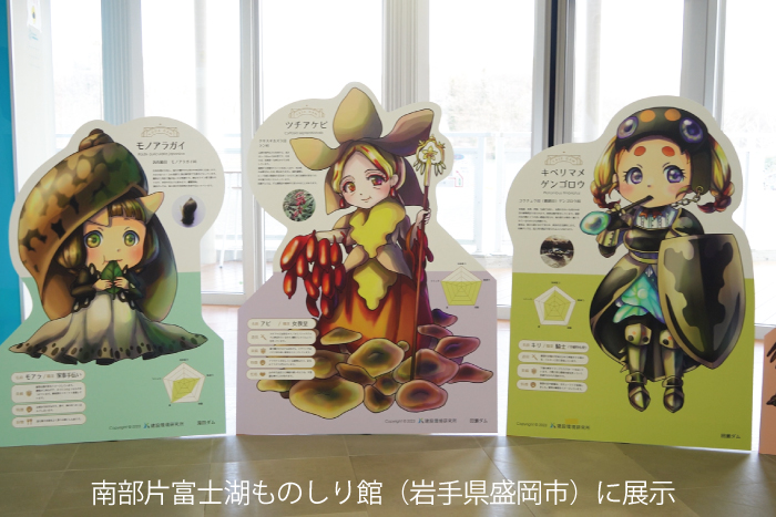 生物擬人化キャラクターの考案・制作