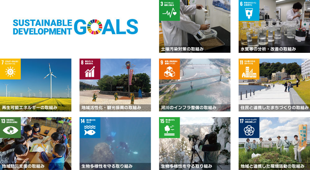SDGs目標達成へ向けた当社の取組み