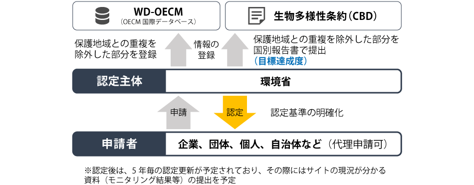 認定申請のフローイメージ