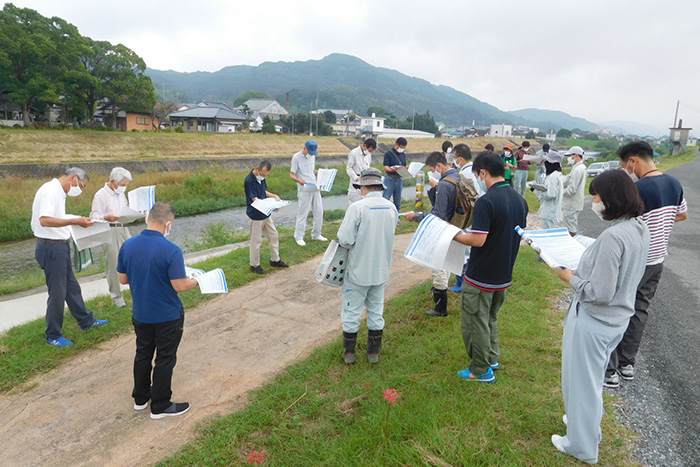 住民との意見交換