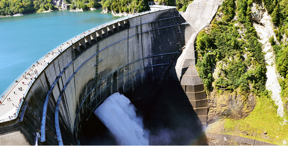 River, Dam, Erosion control