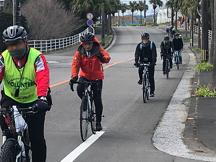 日本風景街道大学-宮崎本校（自転車エクスカーションの様子）